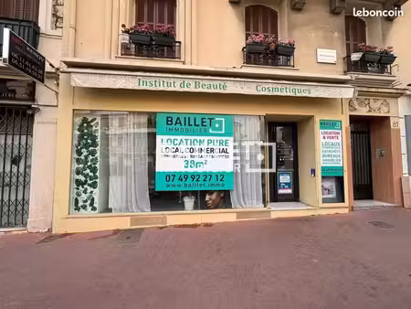 local commercial 38 m² nice