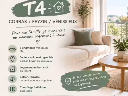recherche appartement corbzs venissieux feyzin
