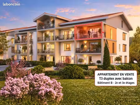 duplex 3 pièces 79 m²