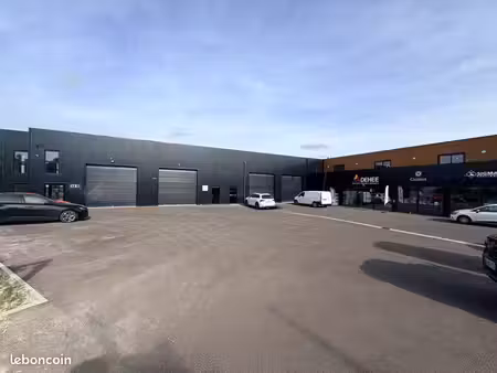 à louer – local d’activité / entrepôt neuf – 293 m² – le petit-quevilly – rouen rive gauch