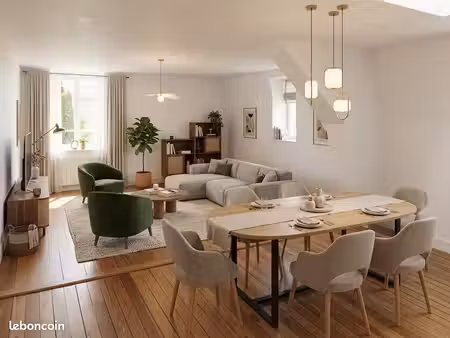 appartement de 106 m2 avec beaucoup de charme