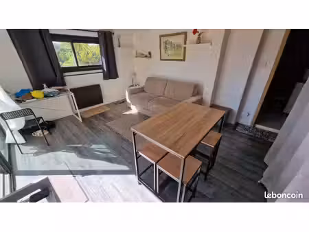 grand studio rez de jardin