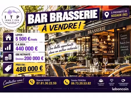 bar  brasserie sceaux