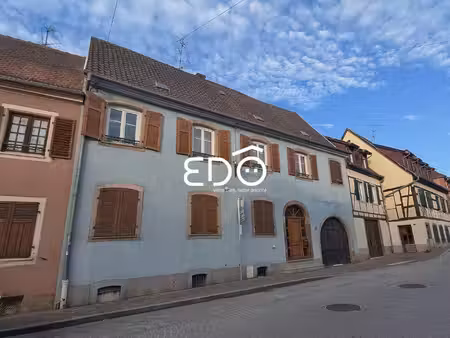 « sylvie » molsheim - maison 7 pièces à rénover