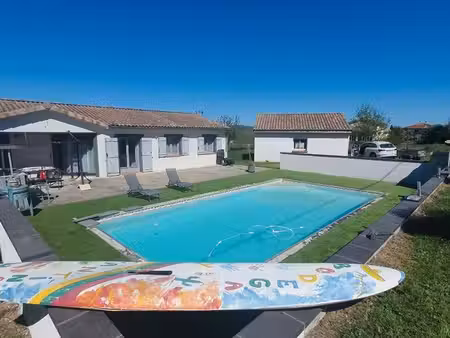 maison 4 chambres piscine double garage