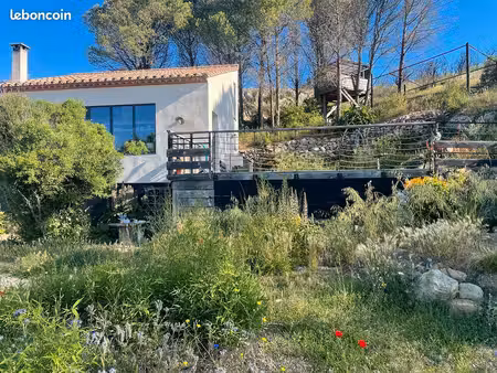 unique petit loft écologique avec vue panoramique au cœur des corbières cathares