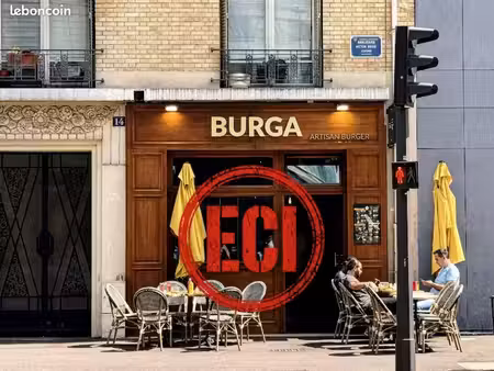 fonds de commerce restaurant 35 m²