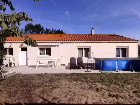 vente maison 4 pièces 87.8 m² à la merlatière (85140)  203 000 €
