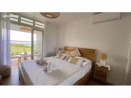 magnifique t3 62m² vue mer les trois-ilets
