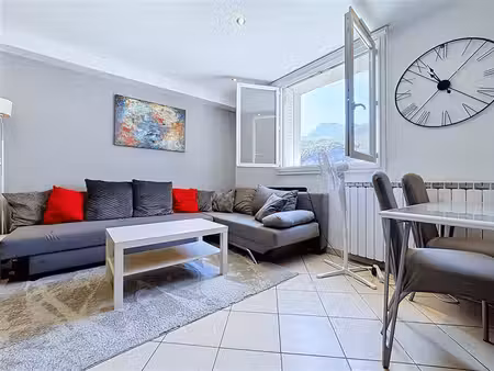 appartement - 7ème étage - 54 m2 - 3 pièces - meublé