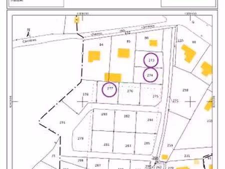 vente terrain à la haye (50250) : à vendre / 412m² la haye