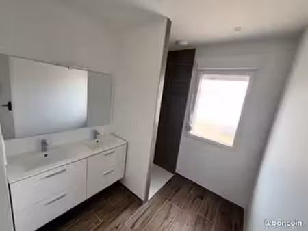 location maison t3 neuve - 77m² avec terrasse et garage