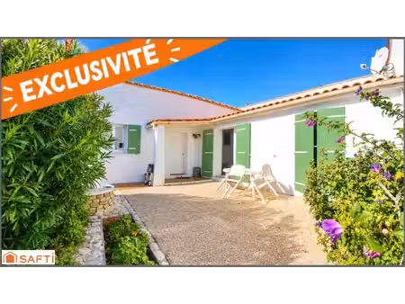 viager mixte île de ré - plain-pied 109 m² + 2 studios