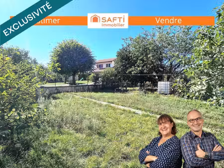 maison à fort potentiel – terrain de 809 m²