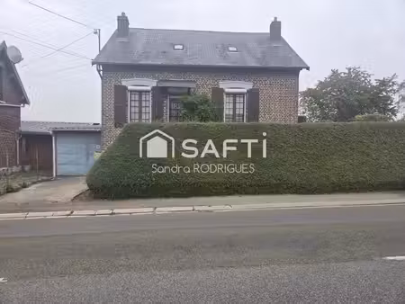maison individuelle à la campagne à rénover avec jardin et à 2 min de la voie rapide saint