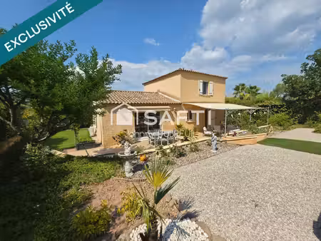 pignans - superbe villa 120m2 avec jardin 721m2  terrasse  grand garage au calme