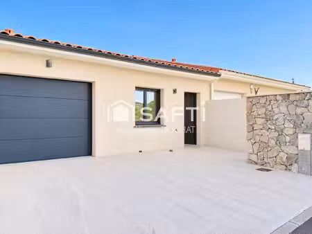 magnifique villa neuve de plain pied 2 chambres à 5 minutes de la mer portiragnes