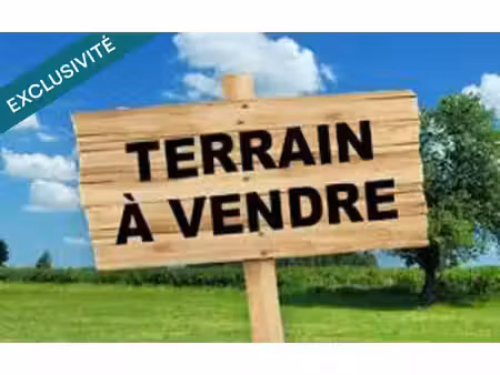 terrain constructible en plein centre-ville