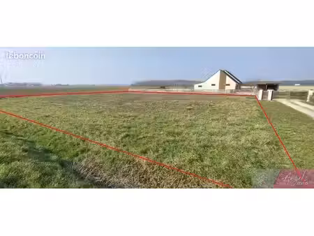 terrain 1429 m² franxault
