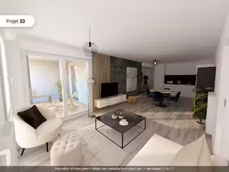 appartement t3 la chapelle sur erdre - 68.24 m2 882 euros