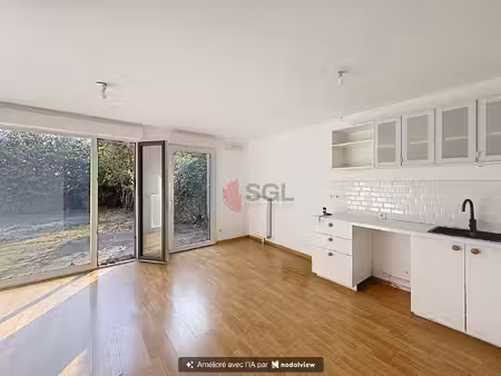 appartement 2 pièces - 37.61m2 + 117m² jardin - maisons alfort