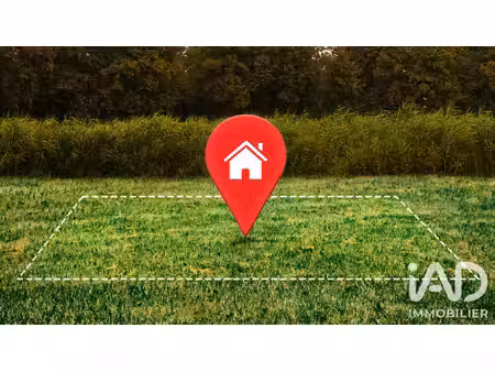 vente terrain à bâtir 1 038 m²