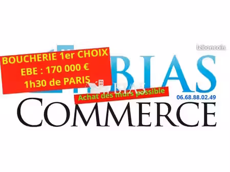 fonds de commerce 130 m² pacy-sur-eure