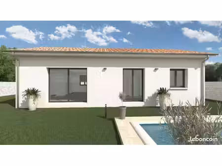 bretx terrain de 500 m2 + villa 90 m2 t4