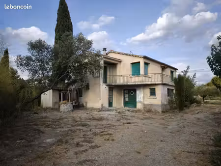 maison traditionnelle années 60 | studio et atelier à rénover | saint-hilaire-de-brethmas
