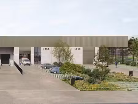drogenbos: nieuwbouw magazijn van 942 m² te koop