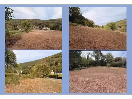 terrain à bâtir 2350m² profondeville  vue dégagée