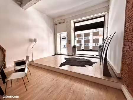 toulouse carmes/st-étienne : cession droit au bail 45 m² vitrine