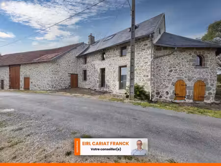 longère en pierre de 124 m² avec 200 m² dépendances   l’ensemble sur 2478 m² de terrain cl