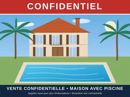 biarritz- parc d'hiver maison 180m2 avec piscine chaufee