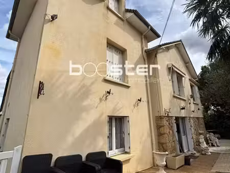 grande maison familiale de 164 m² avec jardin arboré  véranda et poêle à bois à beyssac – 