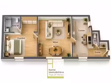 location appartement 2 pièces 62 m² à bouxwiller (67330)  620 €