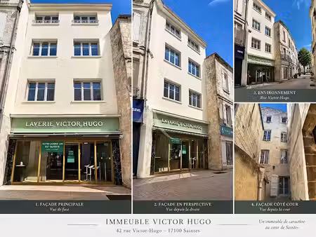 vente immeuble 8 pièces 256 m² à saintes (17100)  760 000 €
