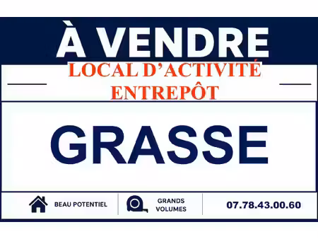 vente commerce 1 pièce 1250 m² grasse (06130)