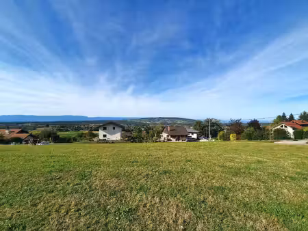 achat terrain bons en chablais 74890