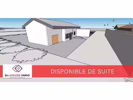 terrain de 609m2 disponible à landrais