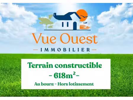 achat terrain 618m² ste helene 56700