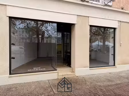 location local commercial 70m² roanne 42300