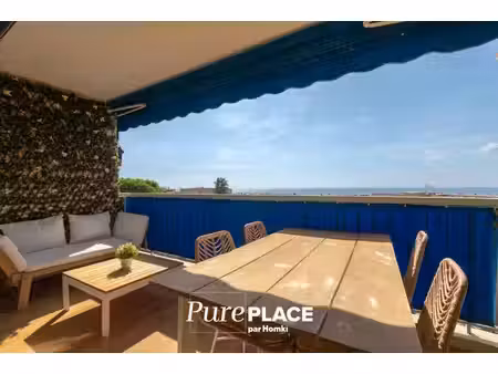 appartement t3 de 67 m²- vue mer - corniche fleuri  nice 06200