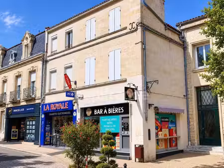 immeuble de rapport 189 m² entièrement loué - près de 8 % brut - pons (17)