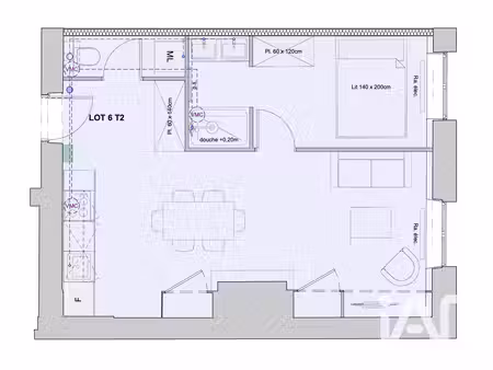 appartement à lyon (69004)