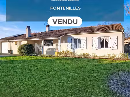 a vendre - maison 4 chambres - terrain de 1750 m² - piscine - fontenilles