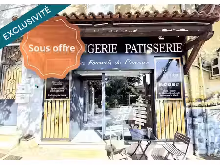 vente locaux professionnels 2 pièces 200 m² à la bouilladisse (13720)  125 000 €