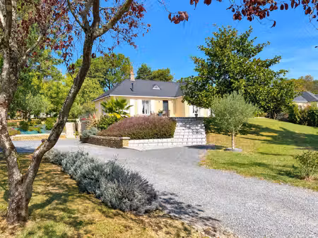 allonnes -- charmante maison sur sous-sol avec grand parc arb