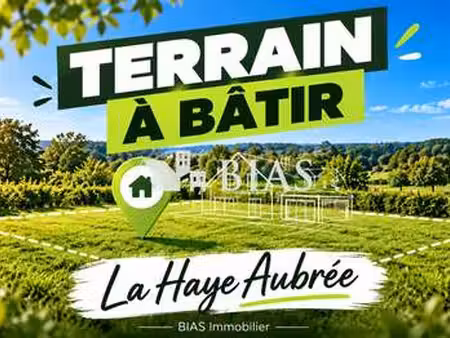 vente terrain à la haye-aubrée (27350) : à vendre / 950m² la haye-aubrée