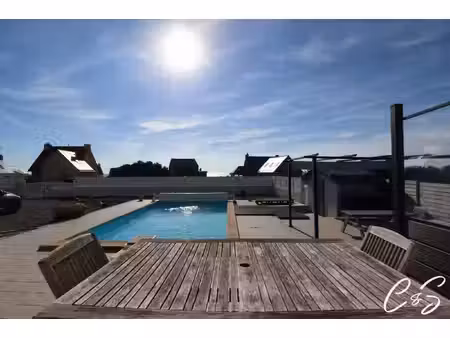 vue mer  piscine et dunes à quelques pas